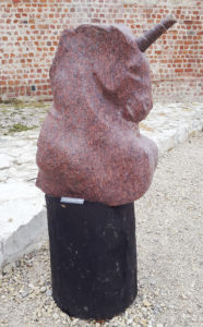 "Erraticus" granite sculptures, Castle Kazimierz Dolny Poland (c) Bogdan Markowski image Grażyna Zalewska